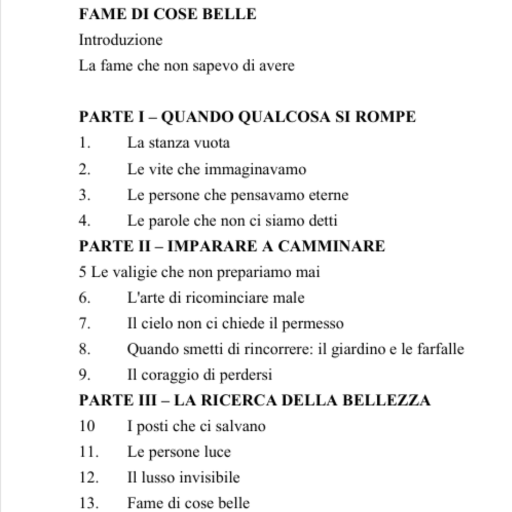 Fame di Cose Belle | Libro Digitale